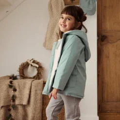 Manteau enfant imperméable doublé sherpa Holamuchacha