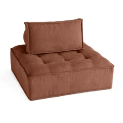 Marisol - module d'assise - velours texturé