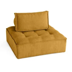 Marisol - module d'assise - velours texturé