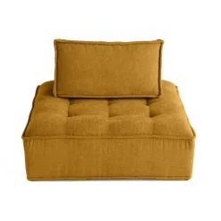 Marisol - module d'assise - velours texturé