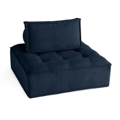 Marisol - module d'assise - velours texturé