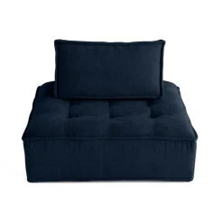 Marisol - module d'assise - velours texturé