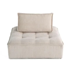 Marisol - module d'assise - velours texturé