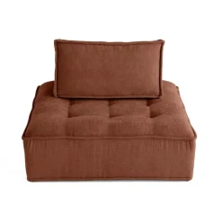 Marisol - module d'assise - velours texturé