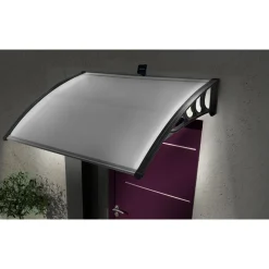 Marquise avec LED - Transparent - 80x120cm