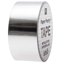 Masking tape miroir argenté 1,9 cm x 3,5 m