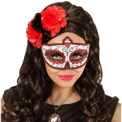 Masque Loup Mariée Mexicaine - Halloween