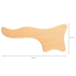 Masseur, spatule de madérothérapie en bois de hêtre, anti-cellulite