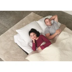 Matelas gonflable 2 personnes - 203 x 152 x 30 cm - pompe électrique intégrée