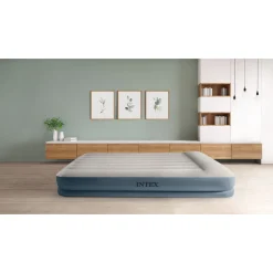 Matelas gonflable électique de camping - 2 personnes - 152x203x30cm - MID RISE FIBER TECH
