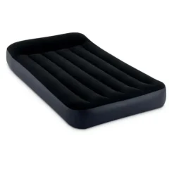 Matelas Gonflable Électrique Fibertech 191cm Bleu