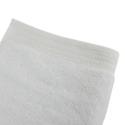 Maxi drap de bain uni en pur coton équitable labellisé Max Havelaar 450 g/m2