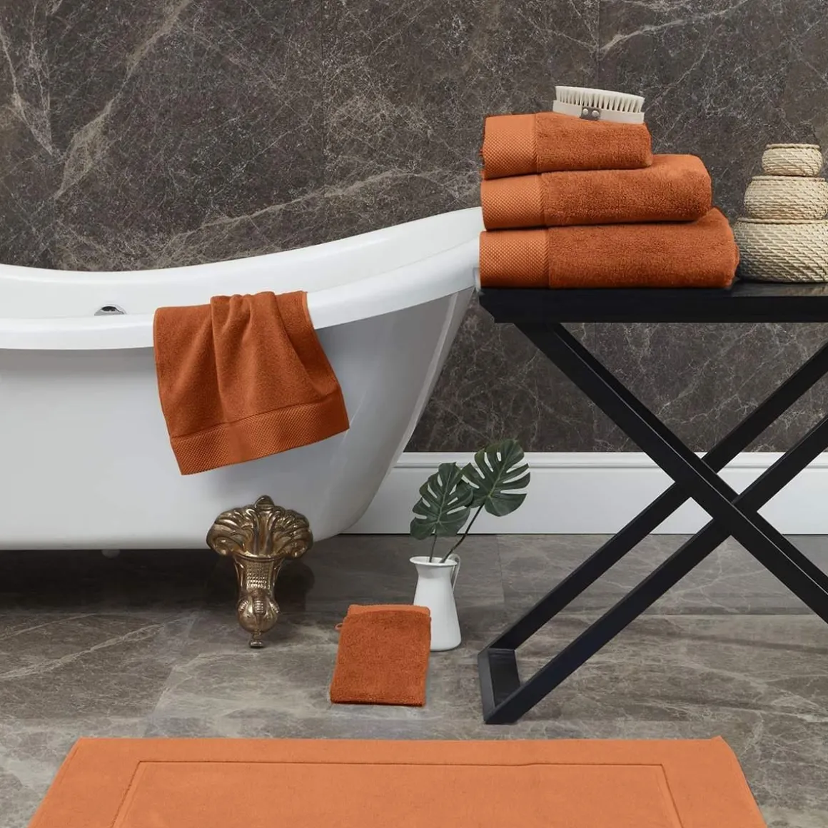 Maxi drap de bain Zéro Twist 560 g/m² SENSOFT - 100x150 cm