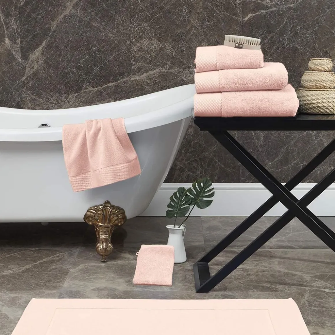 Maxi drap de bain Zéro Twist 560 g/m² SENSOFT - 100x150 cm