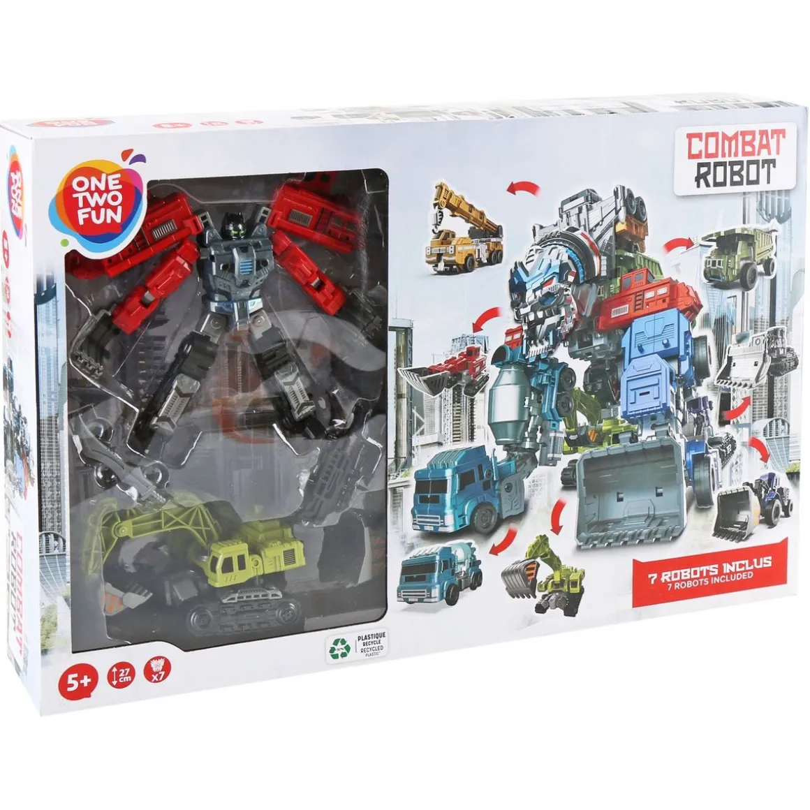 Mega Pack Robot Transformable x7