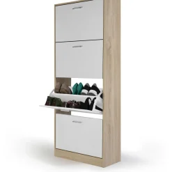 Meuble à chaussures 4 portes L60 cm TOWA