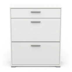 Meuble à chaussures 2 portes 1 tiroir L80 cm LIZZIE