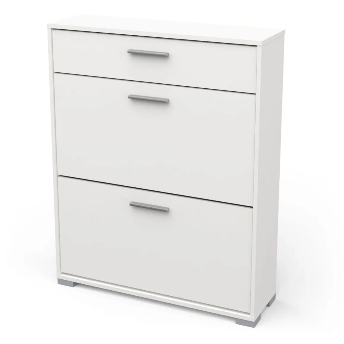 Meuble à chaussures 2 portes 1 tiroir L80 cm LIZZIE