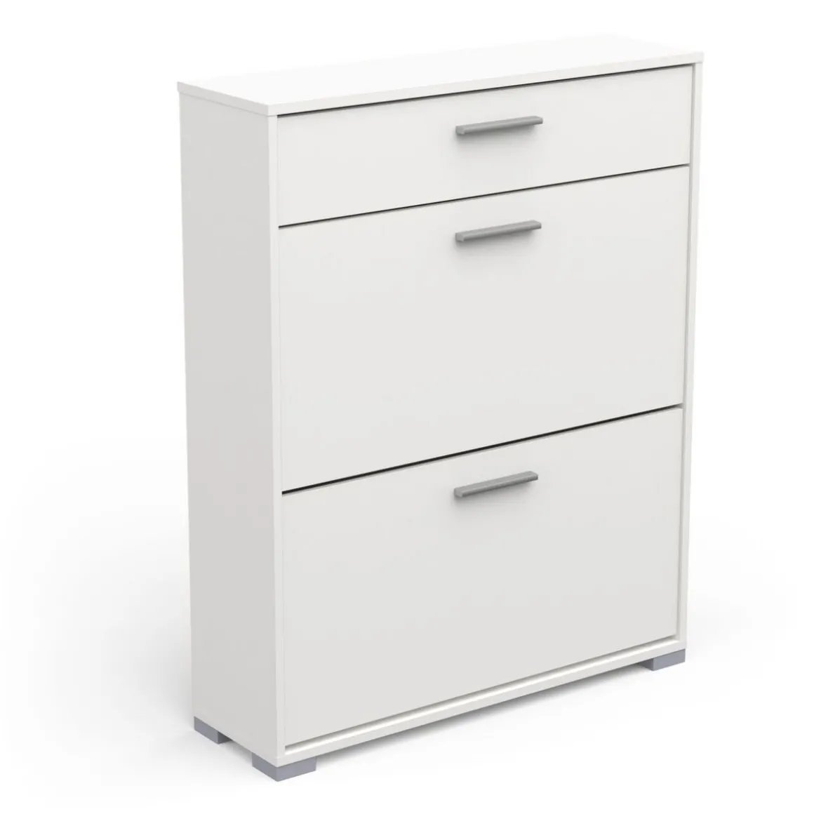 Meuble à chaussures 2 portes 1 tiroir L80 cm LIZZIE