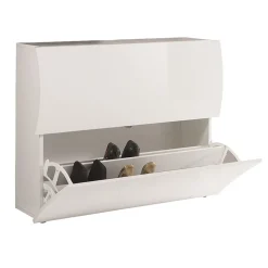 Meuble à chaussures CLOUD, 2 portes abattantes