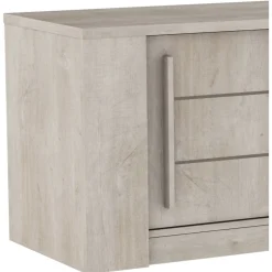 Meuble TV 2 portes coulissantes 2 niches CANNES