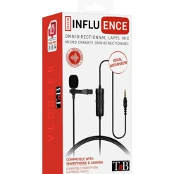 Micro INFLUENCE Microphone cravate - port jack