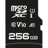 Micro SD XC - 256 Go - Adaptateur SD - Carte mémoire