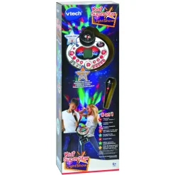 Micro sur pied SuperStar Light Show - Noir