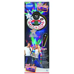 Micro sur pied SuperStar Light Show - Noir