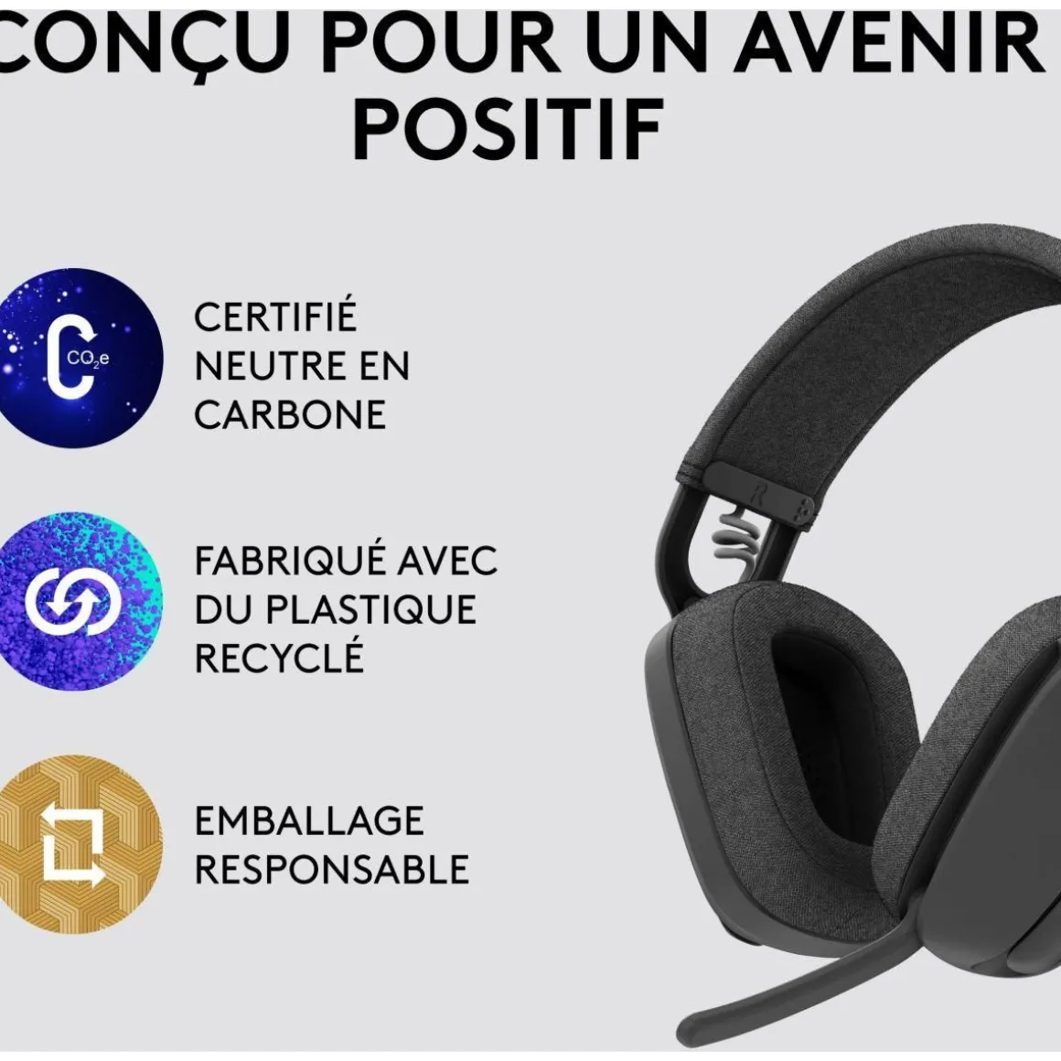 Micro-casque Zone Vibe 100 Graphite