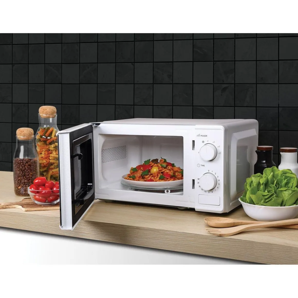 Micro-onde monofonction Q.6423 - 700 W - Capacité 20 L - Blanc