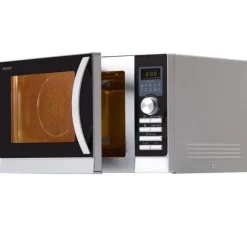 Micro-ondes + grill 25l 900w silver - r843inw