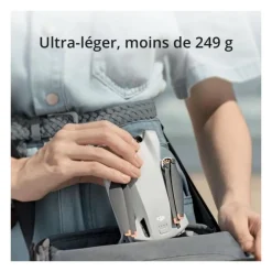 Mini drone caméra DJI Mini 3 (DJI RC) - léger et pliable avec vidéo 4K HDR, temps de vol de 38 minutes, Prise verticale r
