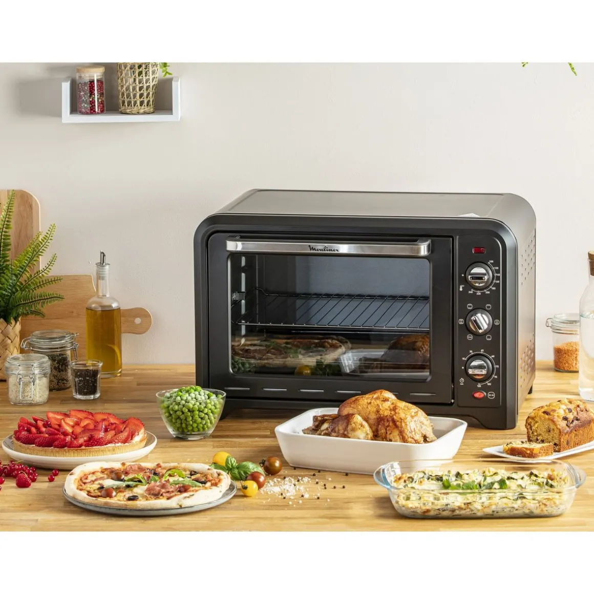 Mini four multifonction OX485810 - Capacité 39 L - Noir