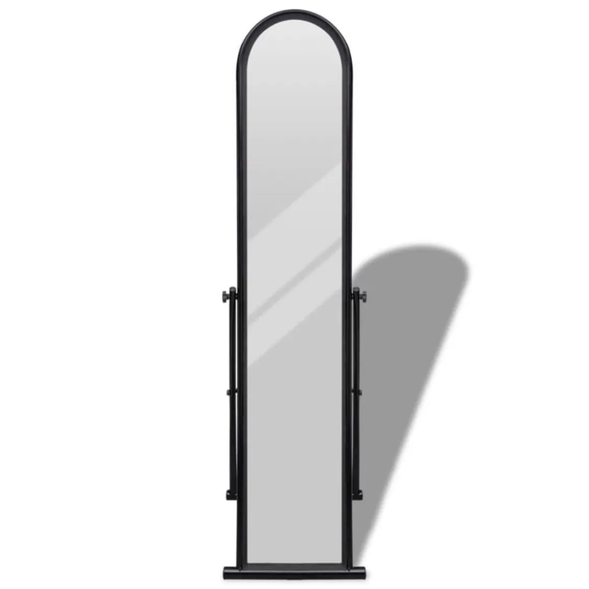 Miroir autoportant rectangulaire pleine longueur Noir