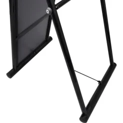 Miroir autoportant rectangulaire pleine longueur Noir