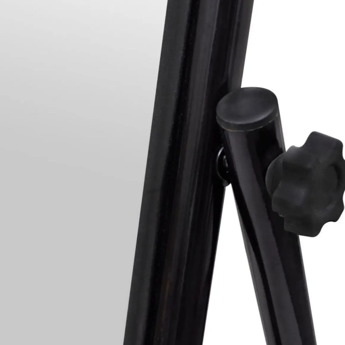 Miroir autoportant rectangulaire pleine longueur Noir