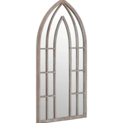 Miroir de jardin Sable 100x45cm Fer pour utilisation exterieure