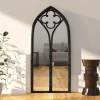 Miroir Noir 70x30 cm Fer pour utilisation a l'interieur