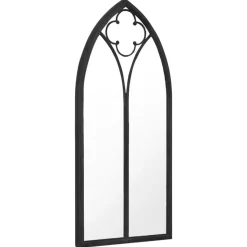 Miroir Noir 70x30 cm Fer pour utilisation a l'interieur