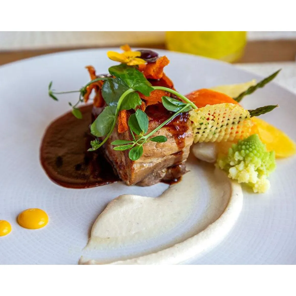 Moment gourmand : savoureux menu 4 plats et coupe de champagne près de Grasse - Coffret Cadeau Gastronomie