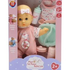 Mon Set repas Bébé Léa 30 cm et accessoires