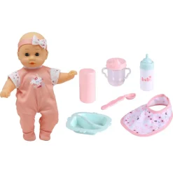 Mon Set repas Bébé Léa 30 cm et accessoires