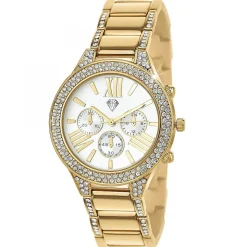 Montre Angelina élégante ornée de Cristaux scintillants par SC Crystal