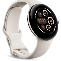 Montre connectée Pixel Watch 3 45 mm Argent Poli 4G