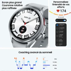 Montre connectée Watch 6 Classic 43MM - Argent