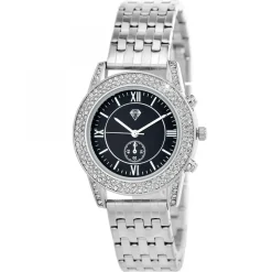 Montre Elyssa élégante ornée de Cristaux scintillants par SC Crystal