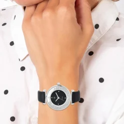 Montre Helèna élégante ornée de Cristaux scintillants