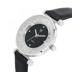 Montre Helèna élégante ornée de Cristaux scintillants