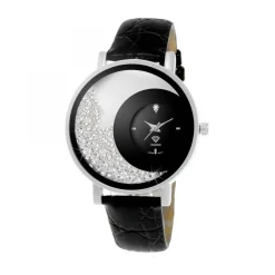 Montre Luna SC Crystal ornée d'un diamant et de Cristaux scintillants
